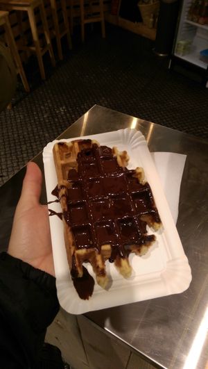 YUM! at VeganWaf in Brussels