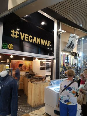 Location inside Agora Gallery at VeganWaf in Brussels