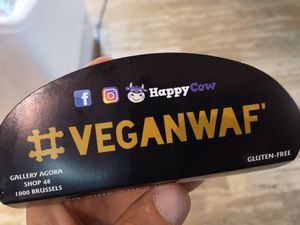 HC on every Waf! at VeganWaf in Brussels