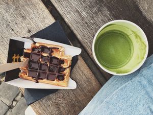 🖤 at VeganWaf in Brussels