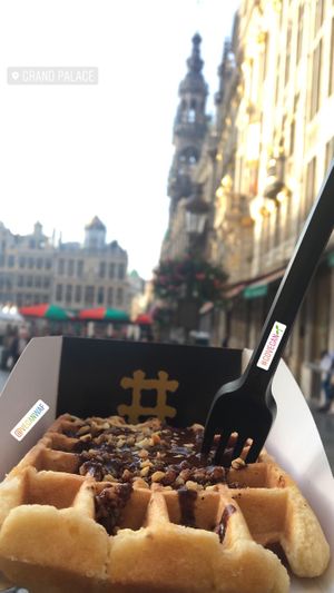 . at VeganWaf in Brussels