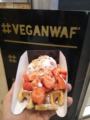 We Eat 1 at VeganWaf in Brussels