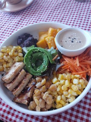 Buddha bowl at The Garden in Koh Lanta