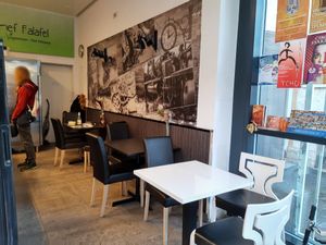 Interior at Chef Falafel  in La Chaux De Fonds