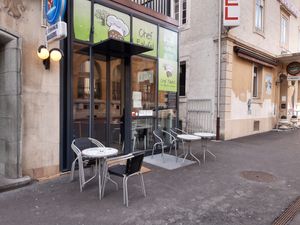 Exterior (in winter) at Chef Falafel  in La Chaux De Fonds