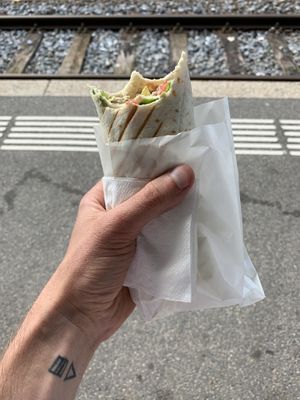 Baba Ghanuj Sandwich at Chef Falafel  in La Chaux De Fonds