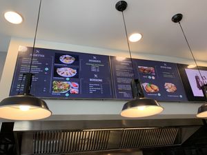 All the vegan options are highlighted at Chef Falafel  in La Chaux De Fonds