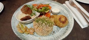 Secondo piatto "l'equilibrio nel piatto" at Lorens in Massa