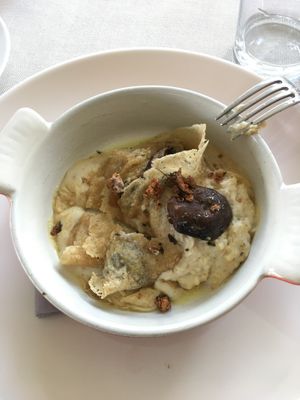 Crespelle ai funghi  at Lorens in Massa