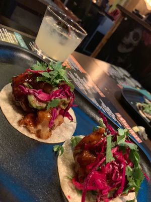 Vegan cauliflower tacos were incredible!   at Tijuana in Oslo