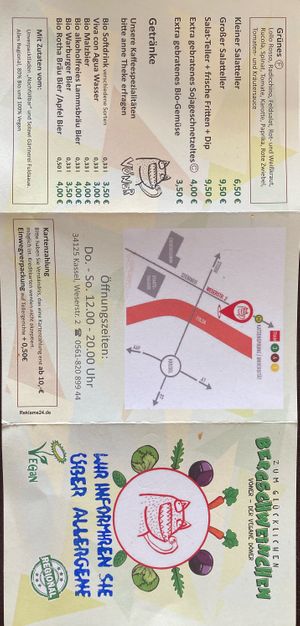   at Zum glücklichen Bergschweinchen in Kassel