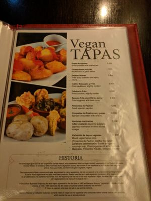 Vegan tapas menu at Vivolo Olé in Berlin