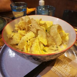 Kao soy ask without gambas at Thai Royal in Paris