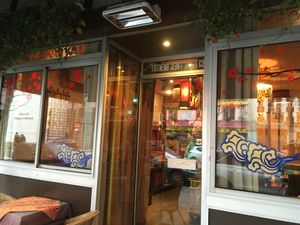 Shop front at Thai Royal in Paris