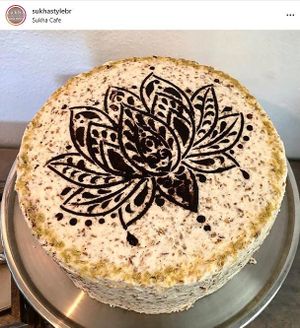 sukhastylebr
Fresh cakes DAILY
Chocolate cake with pecan divinity icing
MADE FROM SCRATCH in house 
Vegan & Gluten Free at Sukha Cafe in Baton Rouge