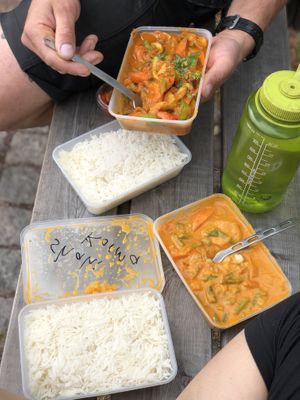 there is a park close by! at Indiska Köket in Jonkoping