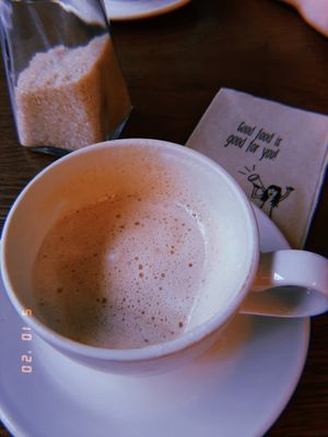 Cappuccino☕ at Spreegold in Berlin