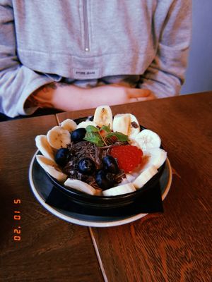 Porridge at Spreegold in Berlin