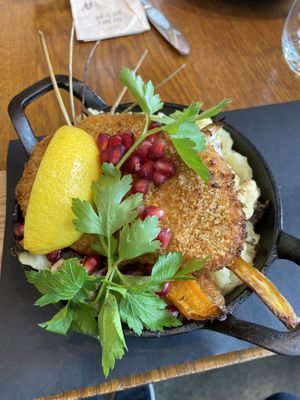 Cauliflower Schnitzel   at Spreegold in Berlin