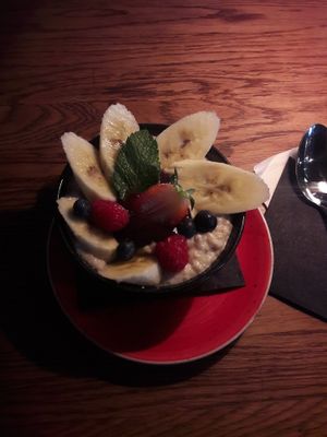 Oatmeal at Spreegold in Berlin