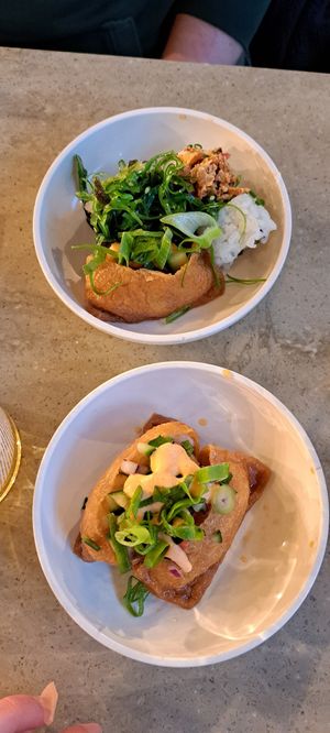 Green Vibes Only and Inari Taco at YO! Sushi in Glasgow