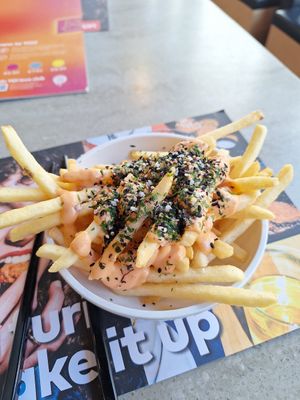 Yo! Fries at YO! Sushi in Glasgow