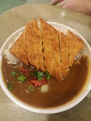 Tofu Katsu curry at YO! Sushi in Glasgow