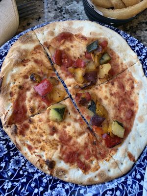 Roast veg pizza   at The Forty Foot in Dun Laoghaire