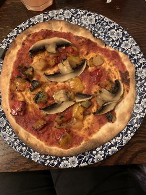 Roast veg pizza  at The Forty Foot in Dun Laoghaire