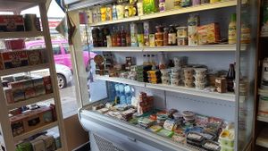 Chilled items at Well Bean - Blackheath in South East London