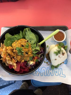 I don’t remember the name but was a yum bun and a bowl  at Taku-Taku - Teatern in Stockholm