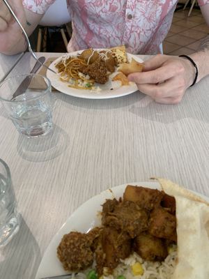 More buffet goods hehe at Loving Hut in Northbridge