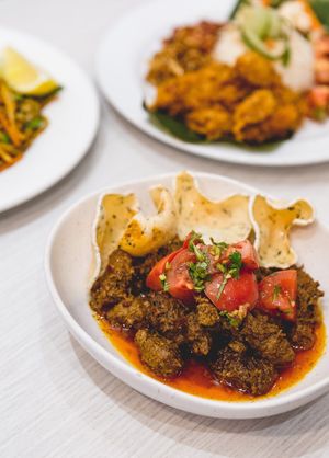 Rendang curry at Loving Hut in Northbridge