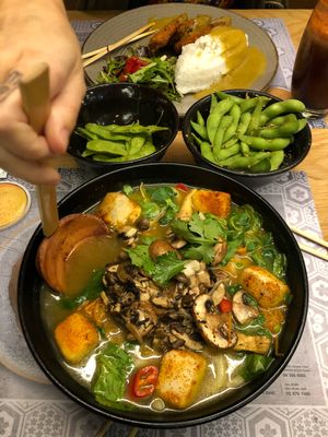 Kare buruso Ramen  at Wagamama - Crowne Plaza Hotel in Dubai