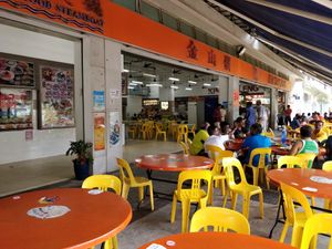 Stall is inside this coffee shop at Tian En 天恩素食 - Soon Lee Street in West Singapore