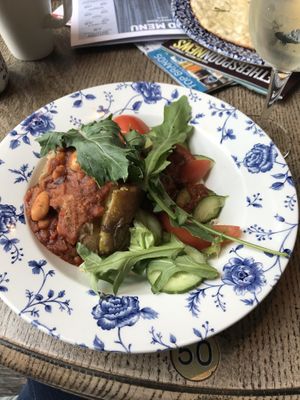 Five bean chilli jacket potato  at The Great Wood Wetherspoon in Blanchardstown