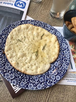 Garlic pizza bread-vegan friendly! at The Great Wood Wetherspoon in Blanchardstown
