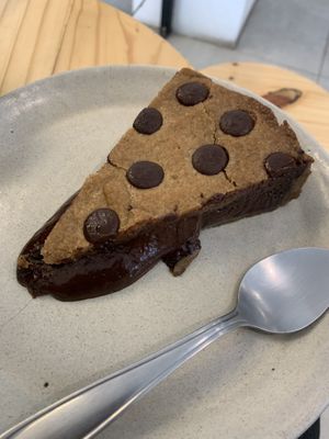 Cookie pie at Casa Hoba in Rio De Janeiro
