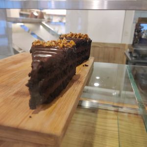 Bolo de chocolate at Casa Hoba in Rio De Janeiro