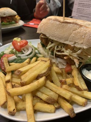 The classic garlic slaw chicken at Beast Eatery in Dublin
