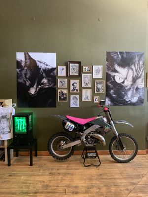 Current exhibition at Hello Darkness in Lyon