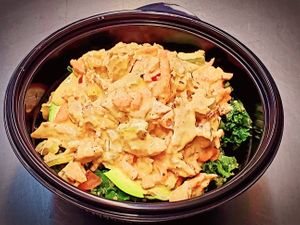 CBIV NoChick Salad! 8 and 16 oz sizes available. at Can't Believe It's Vegan  in Westerville