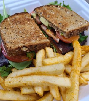 BLT w/ fries at Can't Believe It's Vegan  in Westerville