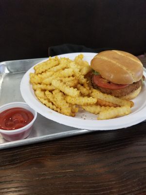 Crispy noChick sandwich at Can't Believe It's Vegan  in Westerville