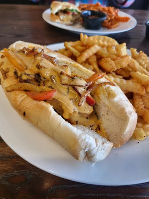 Spicy Sausage Hoagie at Can't Believe It's Vegan  in Westerville