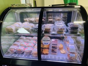 Desserts from local vegan bakeries  at Can't Believe It's Vegan  in Westerville