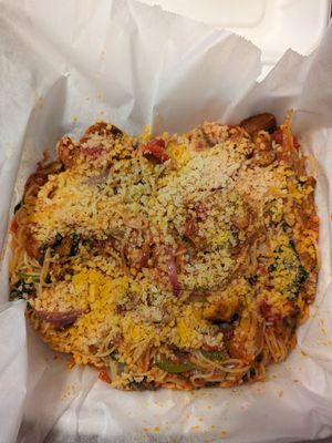 Angel hair pasta at Can't Believe It's Vegan  in Westerville