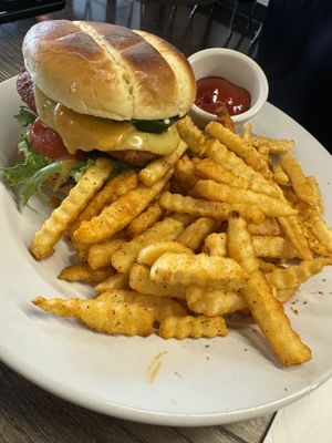 Buffalo, no chick sandwich  at Can't Believe It's Vegan  in Westerville