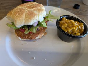 Crispy noChick Sandwich at Can't Believe It's Vegan  in Westerville