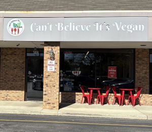 Easy to find  at Can't Believe It's Vegan  in Westerville